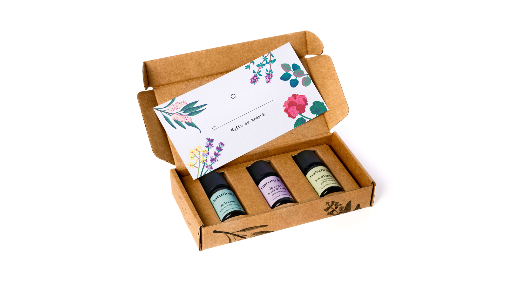 Dárková krabička na esenciální oleje 10ml