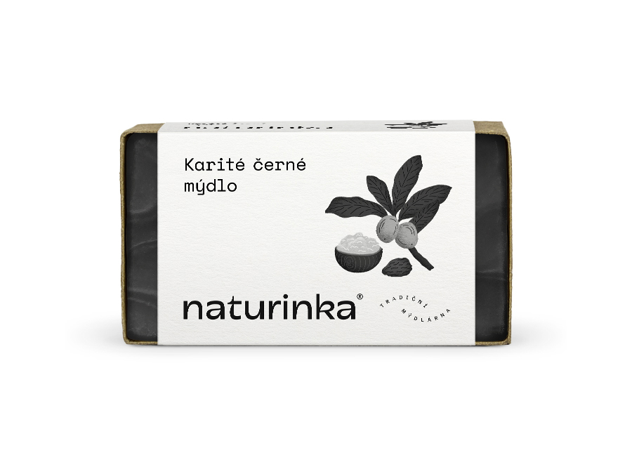 Karité  s aktivním uhlím